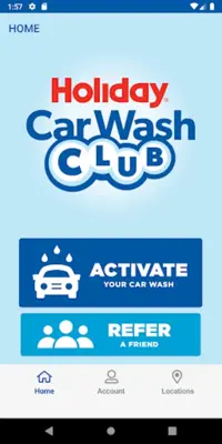 Holiday Car Wash Club android App screenshot 2